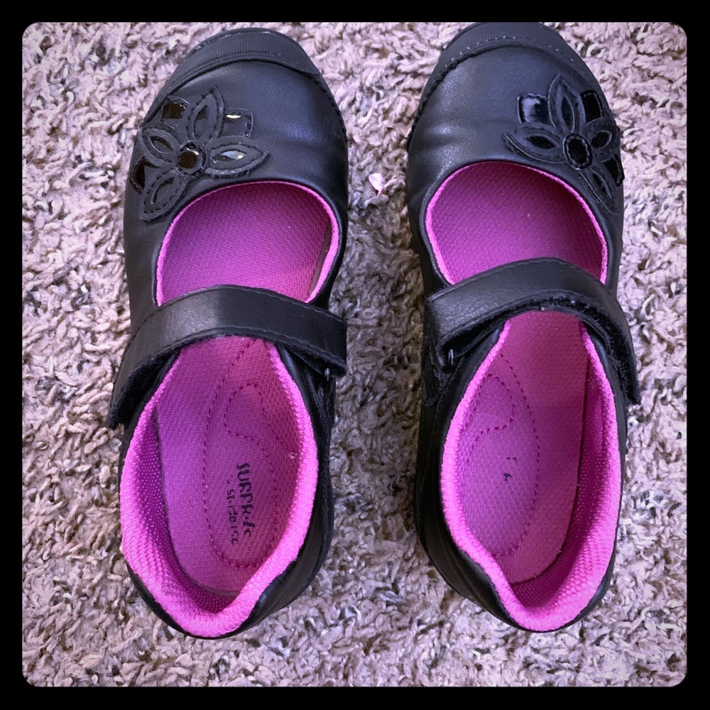Toddler black dress shoes size 10